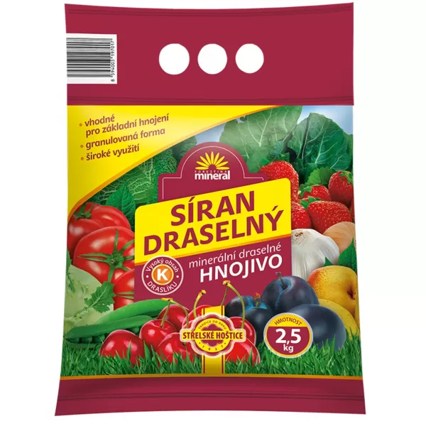 Síran draselný - 2,5 kg