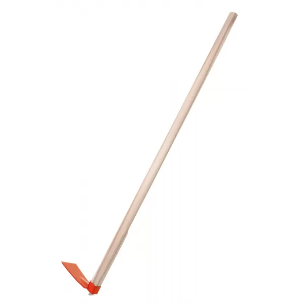 Motyka s násadou 100 cm Rosteto - plochá š. 75 mm - oranžová