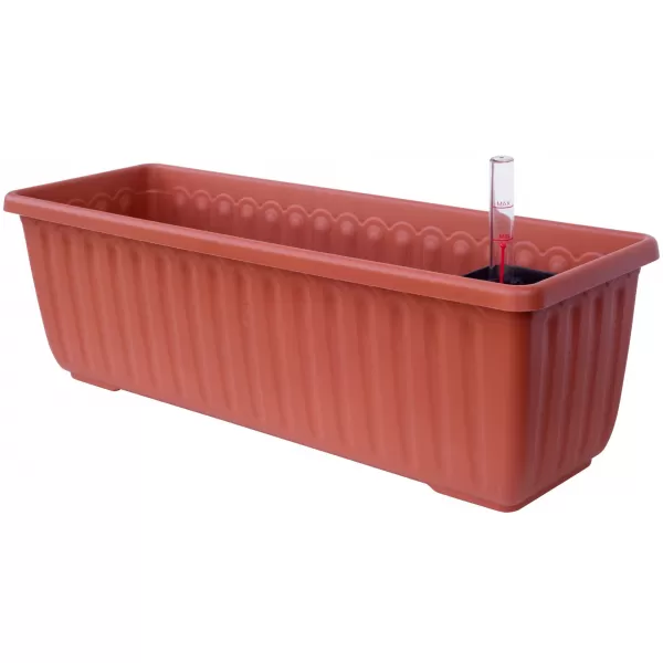 Truhlík samozavlažovací Siesta LUX - terakota 80 cm