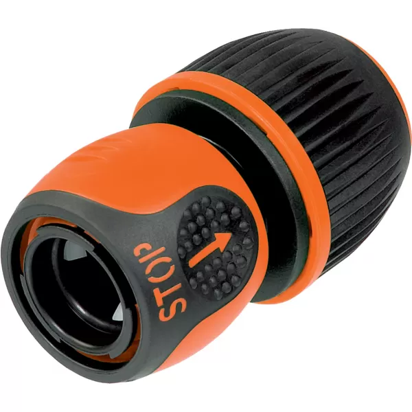 Rychlospojka DeLuxe 1/2" 5/8" 3/4" s funkcí stop Stocker s eurozávěsem