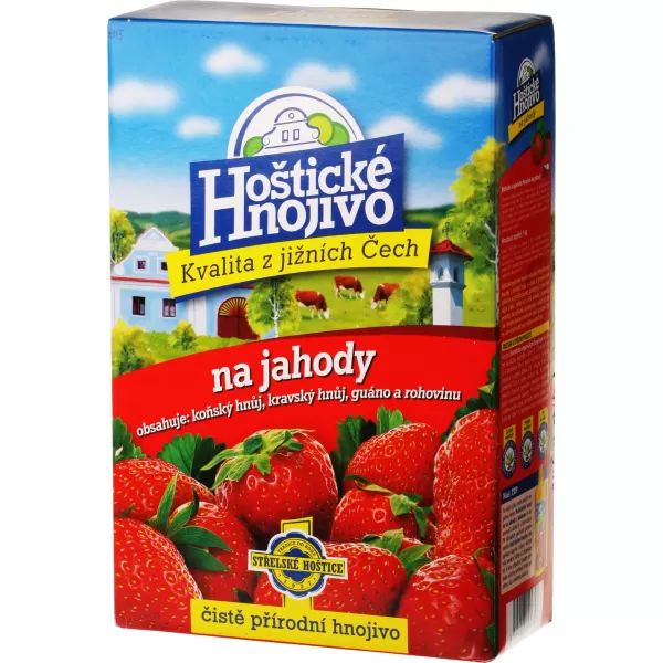 Hoštické - jahody 1 kg s guánem