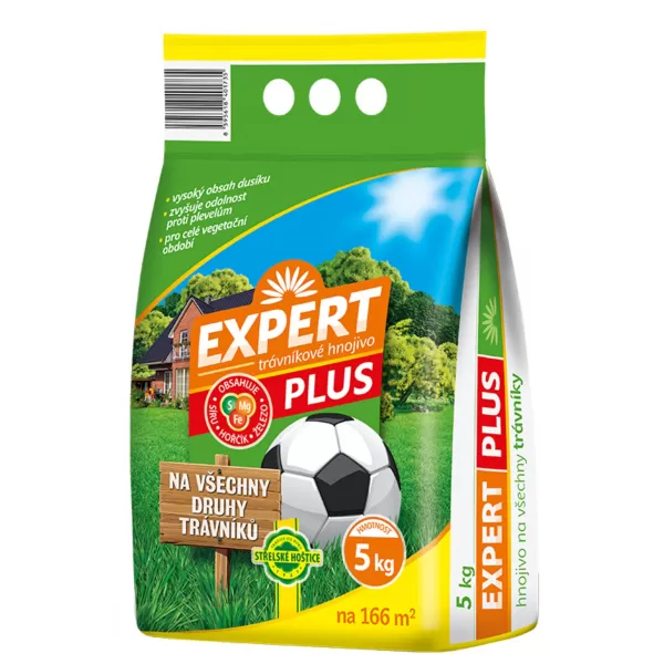 Hnojivo trávníkové - Expert Plus 5 kg
