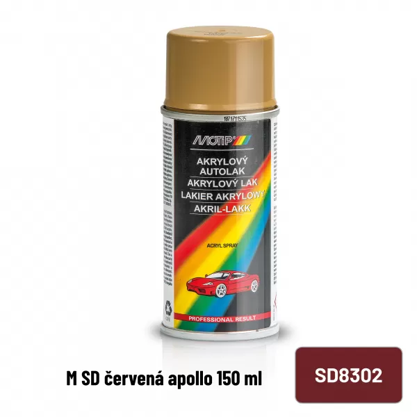 M SD červená apollo 150ml
