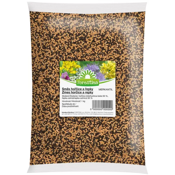 Směs hořčice a řepky - 1 kg