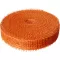 Jutová stuha 4 cm x 25 m - oranžová