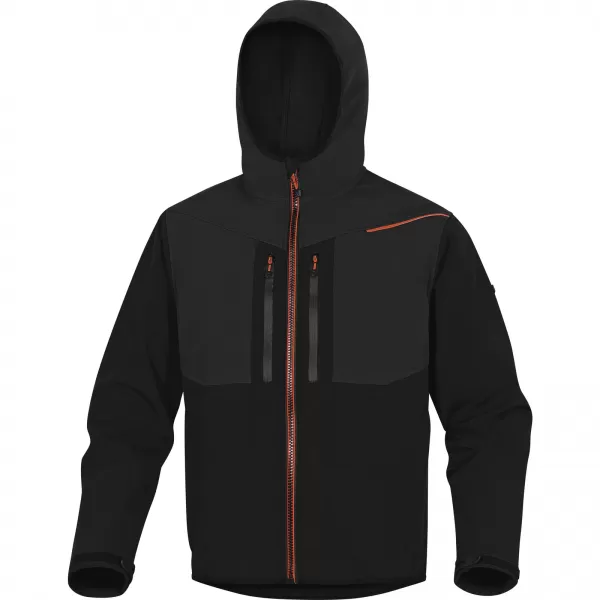BUNDA Horten2 softshell vel. XL černá/oranž.
