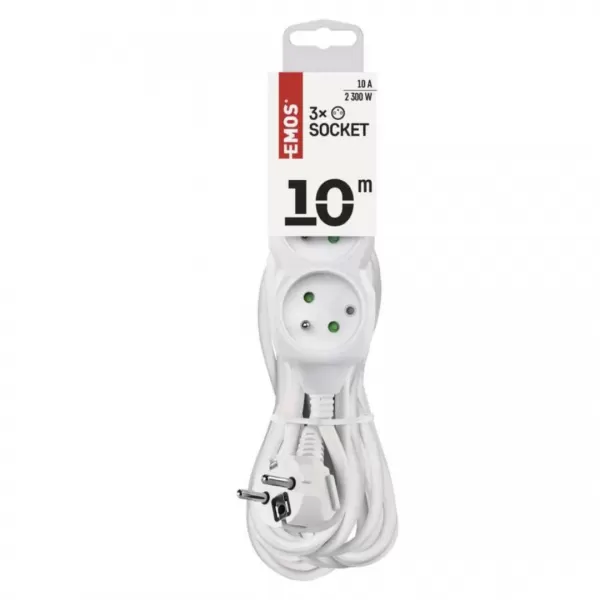 EMOS Přívod prodlužovací 3Z 10M 1,0mm P0310
