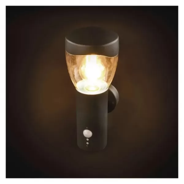 EMOS ZGA040P LED zahradní svítidlo nástěnné E27,IP44,MAX 15W