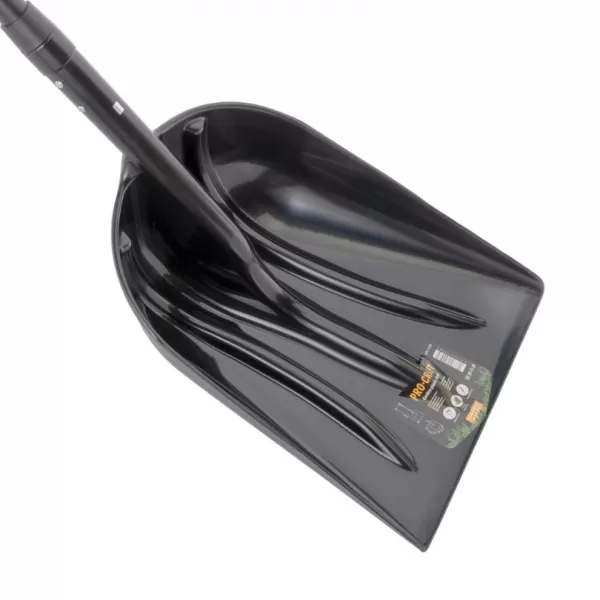 PROCRAFT Lopata na sníh a obilí 36,5cm plast.se sklolaminátovou násadou dlouhá 115cm GPS-1150