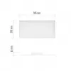 EMOS LED Panel PŘ.BEZRÁ. 30x60 24W/ZM5182/