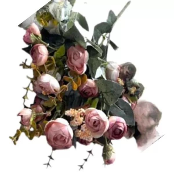 Dekorace - Kytice camelie 40cm