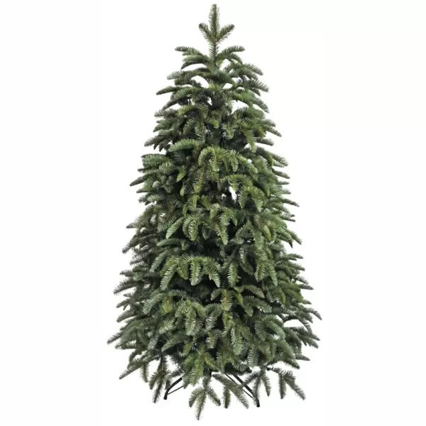 Stromek vánoční umělý JEDLE s kov.stojánkem 120cm 352 větví PE+PVC