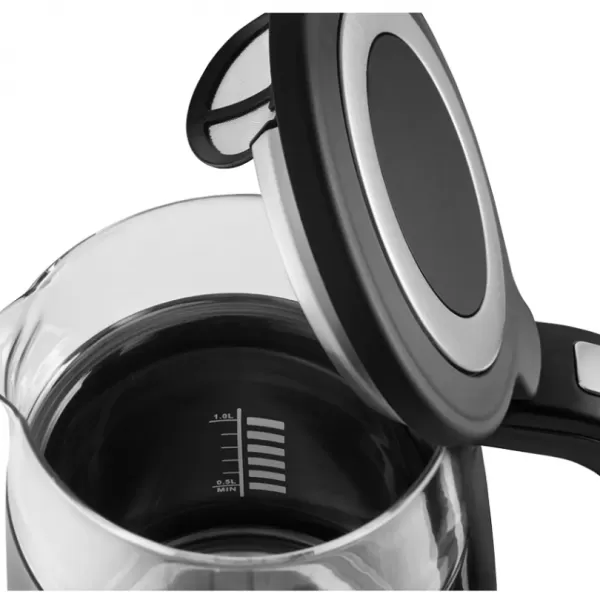 CONCEPT RK4100 Rychlovarná konvice s regulací teploty skleněná 1,7 l