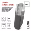 EMOS ZGL020P LED zahradní svítidlo nástěnné E27,IP54,MAX 25W