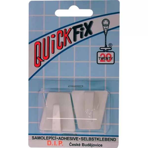 Háček QUICK FIX typ 3 bílá sada