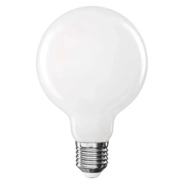 EMOS LED žárovka Filament G95/E27/7,8W (75W)/1055lm/teplá bílá ZF2D52