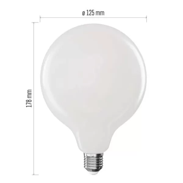 EMOS LED FLM G125 GLOBE 11W(100W) (ZF2D62)
