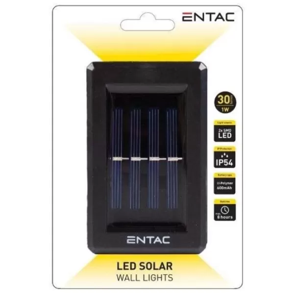 NIPEKO LED svít.1W solar.nást.t.bílá