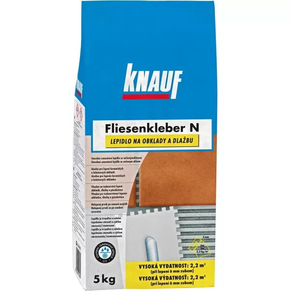 KNAUF Fliesenkleber N 5 kg (100) CZ