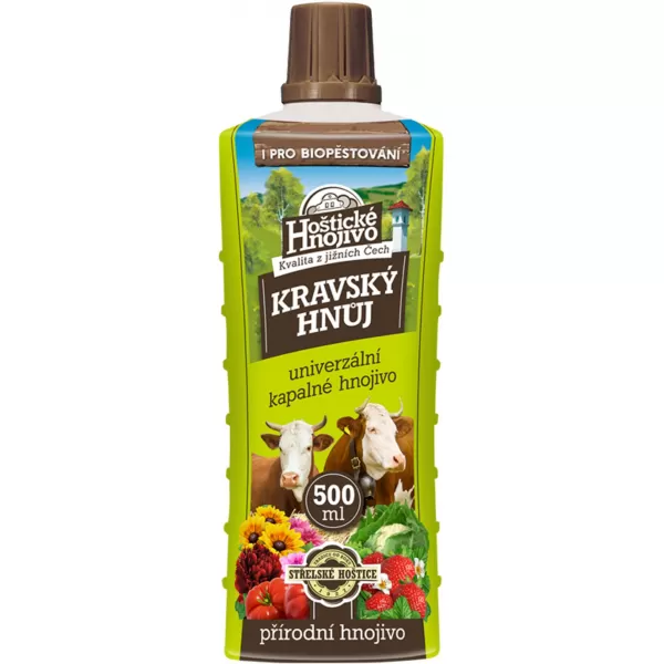 Hoštické tekuté-kravský hnůj 500ml