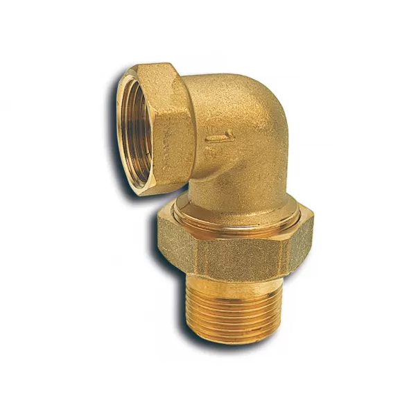 FT 210/10 Šroubení topenářské 90 s ploch.těsněním 3/8"