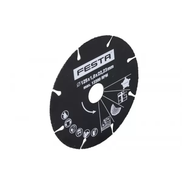 Kotouč řezný 125x1x22,2mm FESTA univerzální