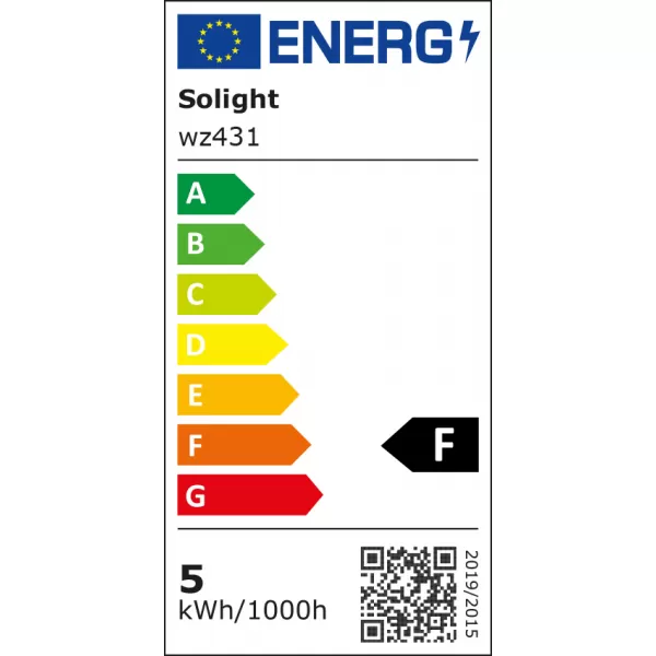 LED SMART WIFI žárovka,svíčka,5W,E14 RGB 400lm