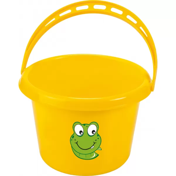 Kyblík dětský STOCKER žlutý PLAST