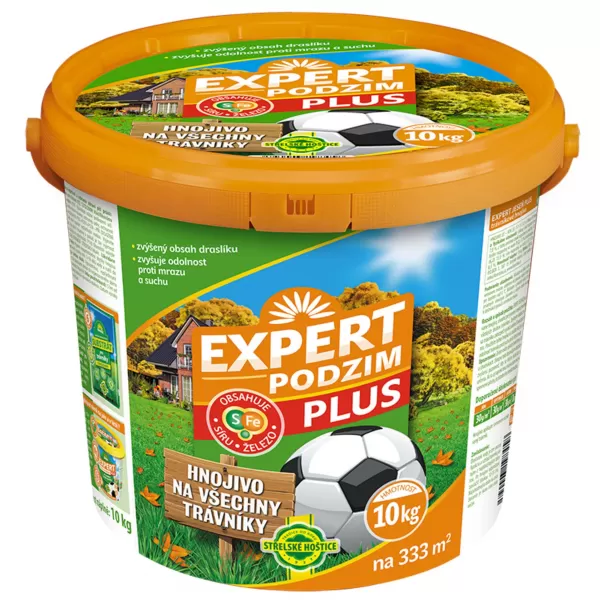 Hnojivo trávníkové - Expert Podzim PLUS 10kg kbelík