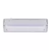 LED nouzové osvětlení 3,2W 175lm IP65 NiCd 800mAH baterie, testovací tlačítko