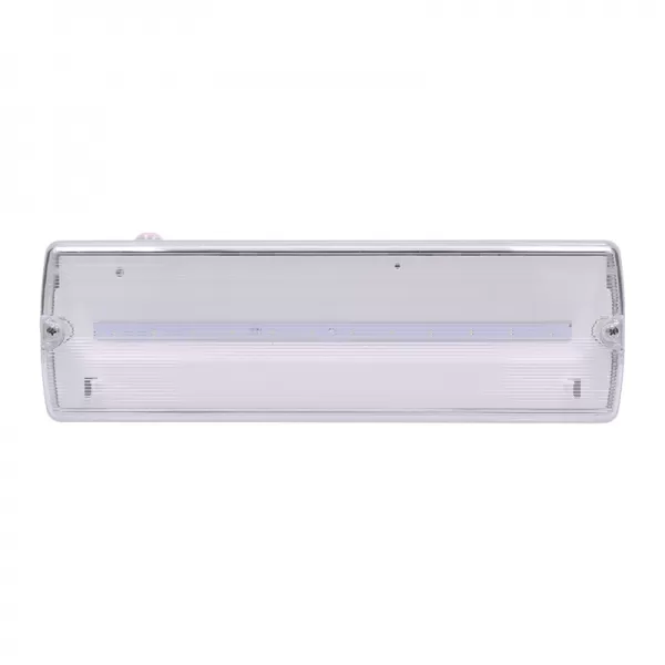 LED nouzové osvětlení 3,2W 175lm IP65 NiCd 800mAH baterie, testovací tlačítko