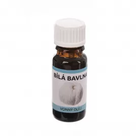Olej vonný do aromalampy bílá bavlna 10 ml
