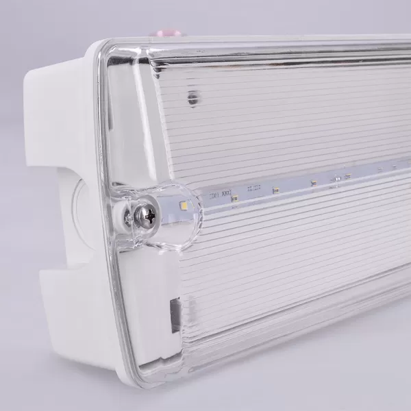 LED nouzové osvětlení 3,2W 175lm IP65 NiCd 800mAH baterie, testovací tlačítko