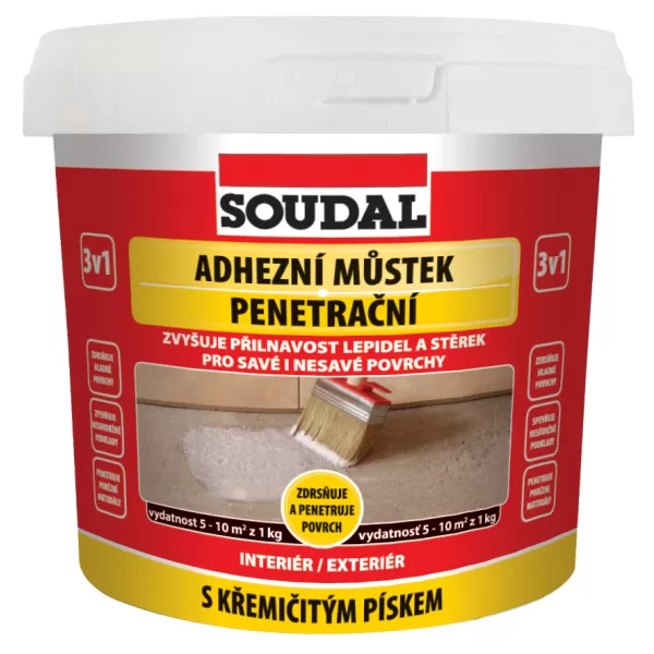 SOUDAL Můstek adhezní, penetrační 1kg