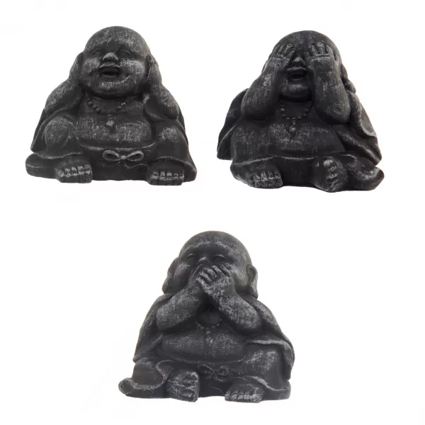 Budha ker. sedící 8x7x8 cm 3ASS