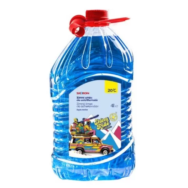 SHERON Shine Ride ostřikovač -20 °C Aqua marine rPET 4l