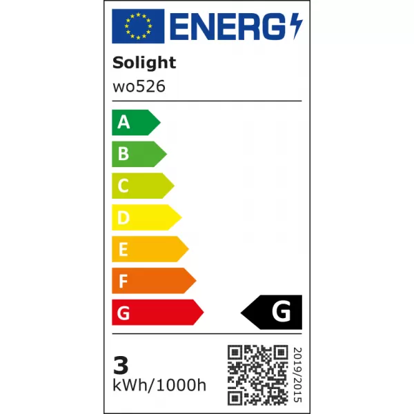 LED nouzové osvětlení 3,2W 175lm IP65 NiCd 800mAH baterie, testovací tlačítko