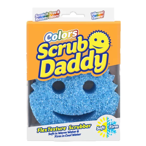 Houbička Scrub Daddy Colors Single Packs modrá