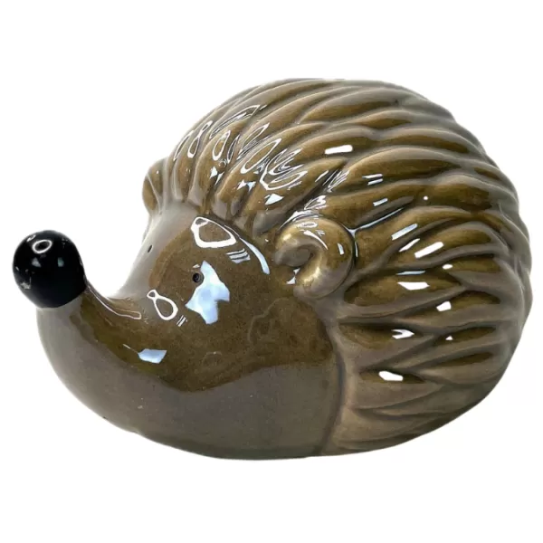 Dekorace - Ježek keramická figurka 13cm