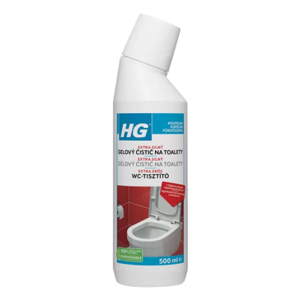 HG322 čistič na toalety extra silný 500ml