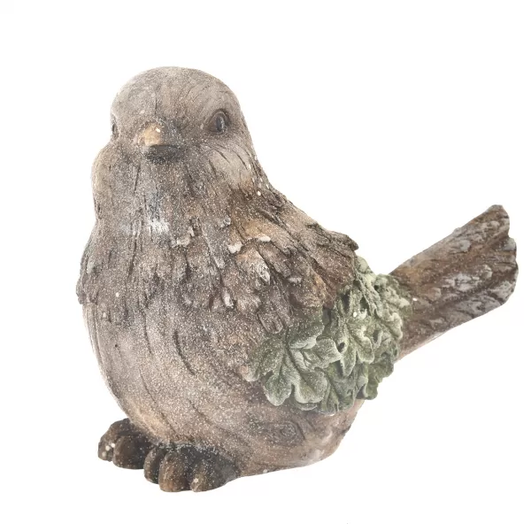 Ptáček ker. šedý 37x23x29 cm