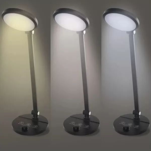EMOS Lampa stolní LED CHARLES černá Z7628B