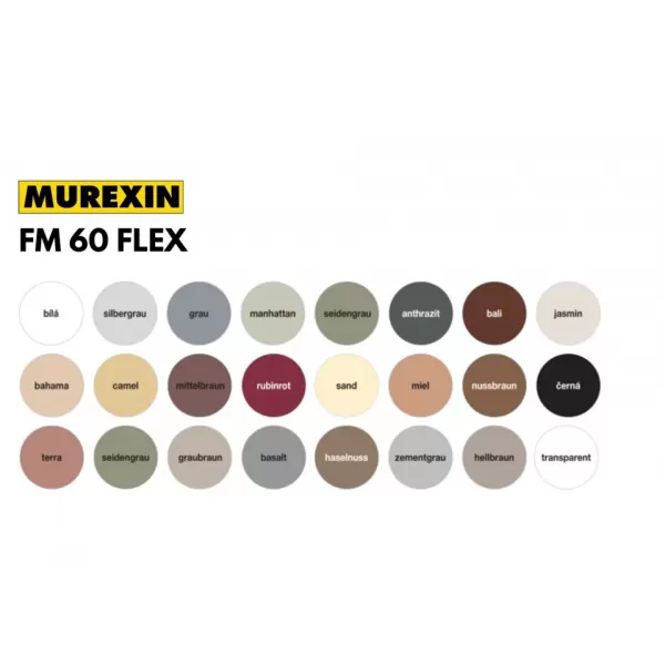 MUREXIN Spárovací hmota FM 60 FLEX JASMIN 4 kg