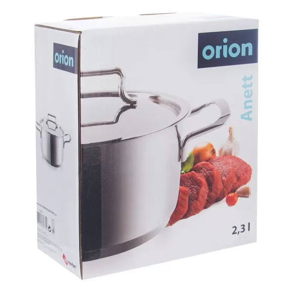 Kastrol nerez ANETT 2,3 l poklice