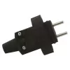 EMOS Vidlice IP65 černá guma P0037M