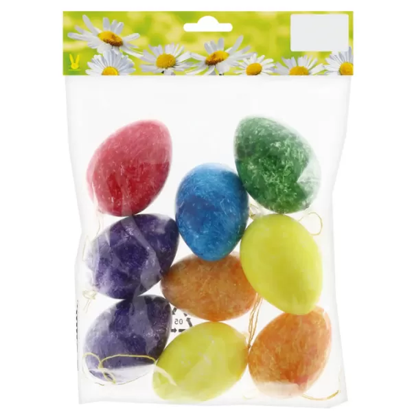 Dekorace - Vajíčka plastová 5cm set 10ks