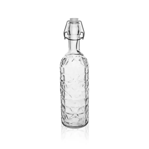 Láhev sklo/kov klip uzávěr 0,75 l Ela