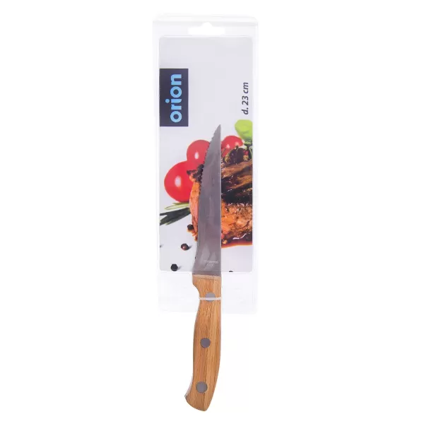 Nůž steak. nerez/bambusové dřevo 12,5 cm