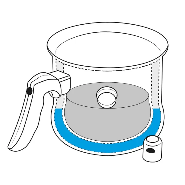Mlékovar nerez 2,5 l