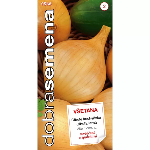 Dobrá semena Cibule jarní - Všetana žlutá 2g